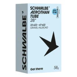 Aerothan Gravel/Allroad SCV17-AE Fahrradschlauch Clik Valve 28