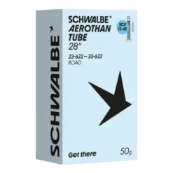 Aerothan Road SCV15-AE Fahrradschlauch Clik Valve 28"