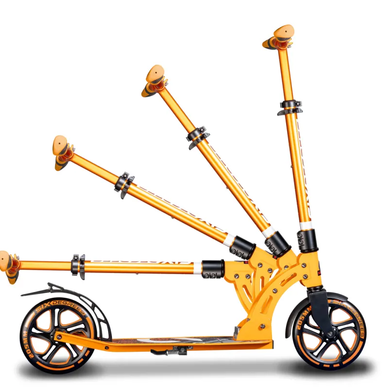 Aluminium Scooter 205 mm orange