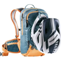Attack 8 Junior Protektor-Rucksack arctic-mandarine