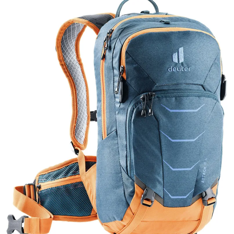 Attack 8 Junior Protektor-Rucksack arctic-mandarine