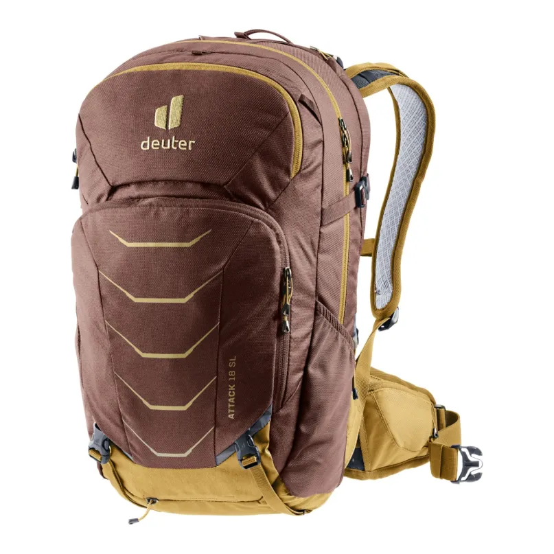 Attack 18 SL Protektor-Rucksack Damen raisin-almond