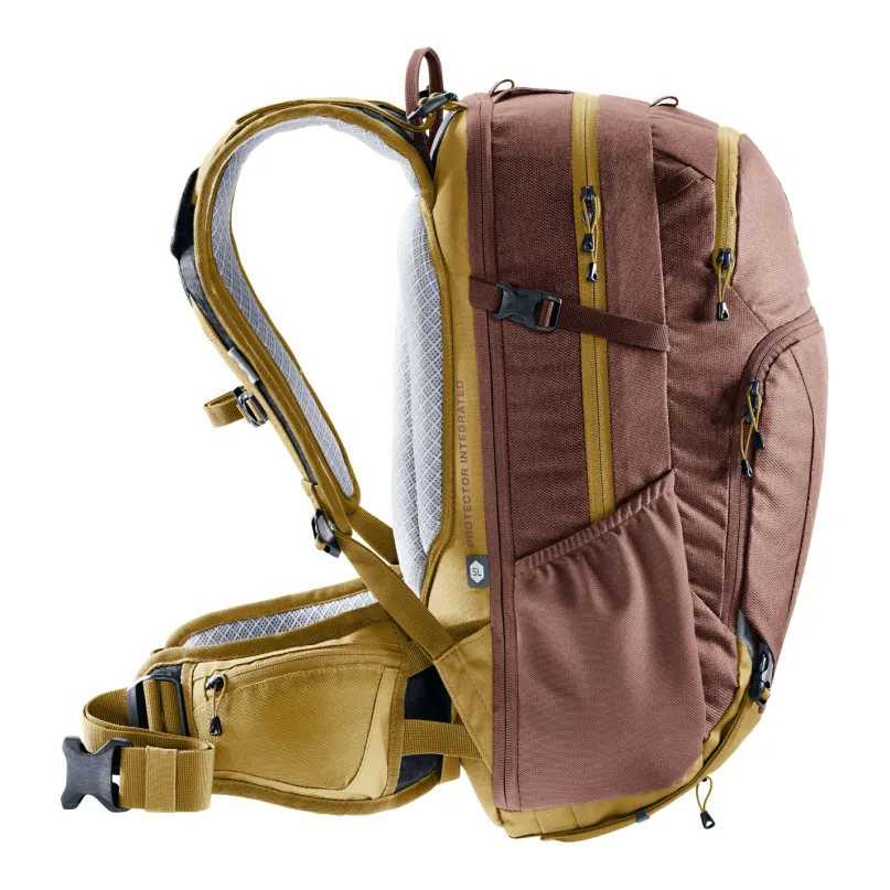 Attack 18 SL Protektor-Rucksack Damen raisin-almond