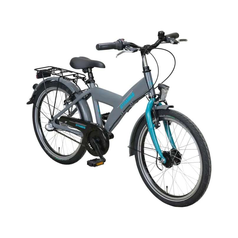Aura Kinderfahrrad 20" grau