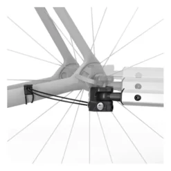 Axle Mount ezHitch Achsmontageplatte mit Schnellspanner für Kinderanhänger