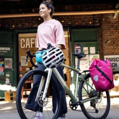 Back-Roller Cyber Fahrradtasche Pink