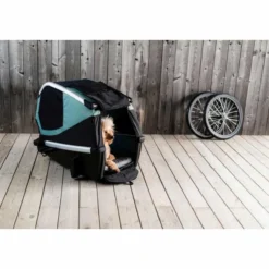 Bexey M Fahrradanhänger Hund grün