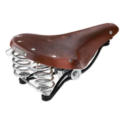 B66 Fahrrad-Sattel braun