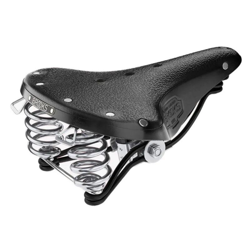 B66 Fahrrad-Sattel schwarz