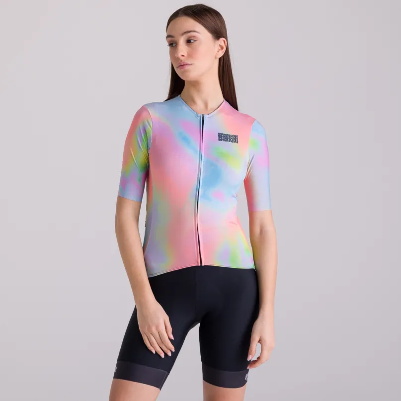 Bianchi Milano Pop Jersey Radtrikot kurzarm