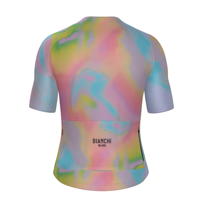 Bianchi Milano Pop Jersey Radtrikot kurzarm