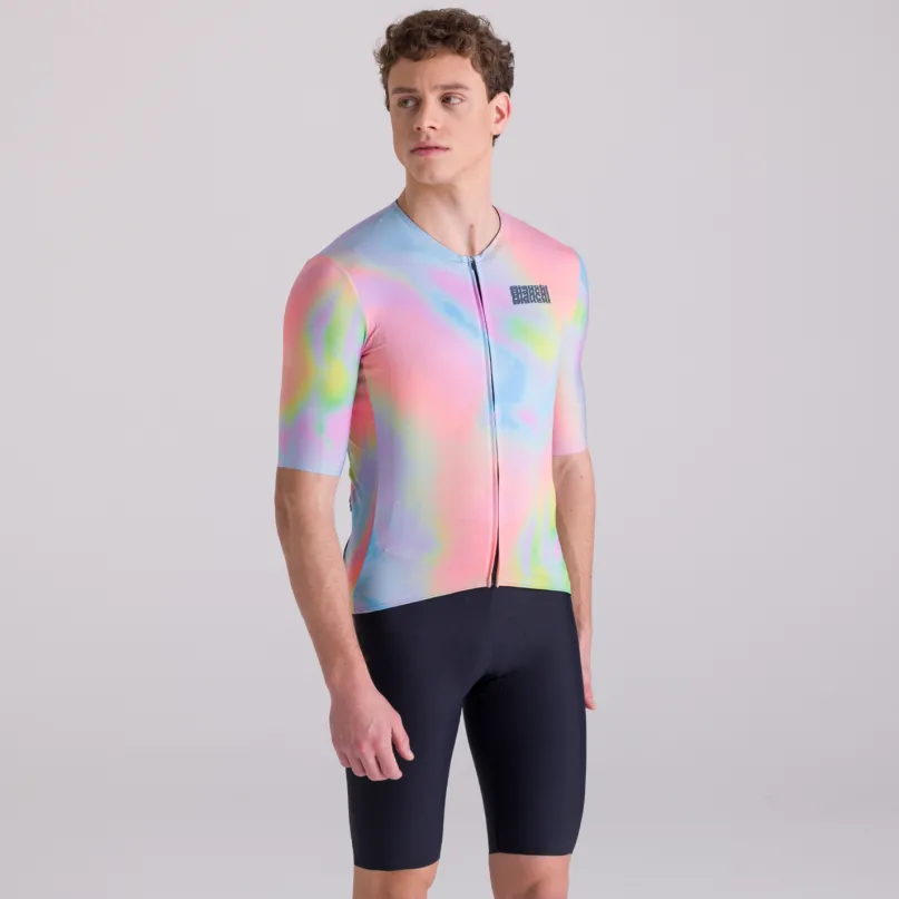Bianchi Milano Pop Jersey Radtrikot kurzarm