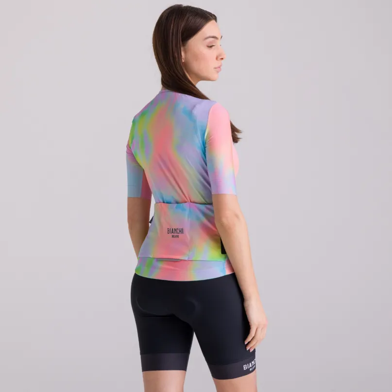 Bianchi Milano Pop Jersey Radtrikot kurzarm