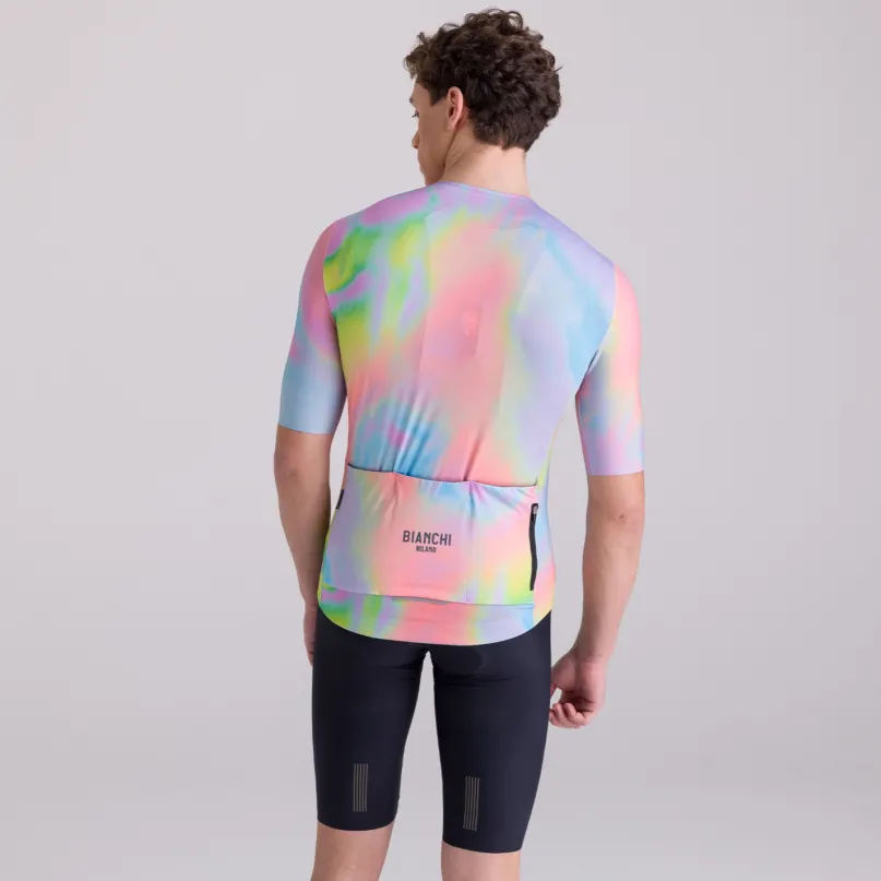 Bianchi Milano Pop Jersey Radtrikot kurzarm