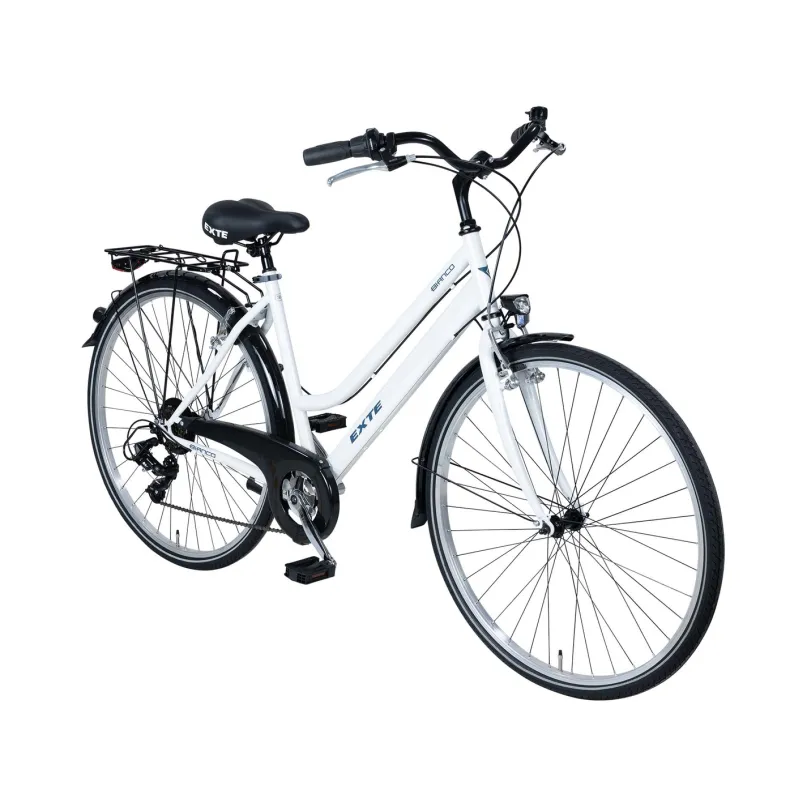 Bianco City Bike Tiefeinsteiger 28" weiß