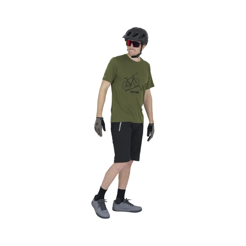 Bici Technical Tee Rad Shirt kurzarm Herren
