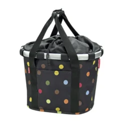 Bikebasket Fahrradkorb vorne für KLICKfix Lenkeradapter (dots)