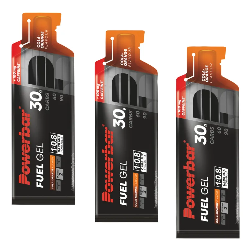 Black Line Fuel Gel 30 Energy-Gel 3er-Set (3x50 ml)