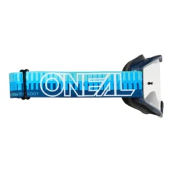 B-10 Striped Goggle blau