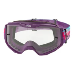 B-10 Striped Goggle lila
