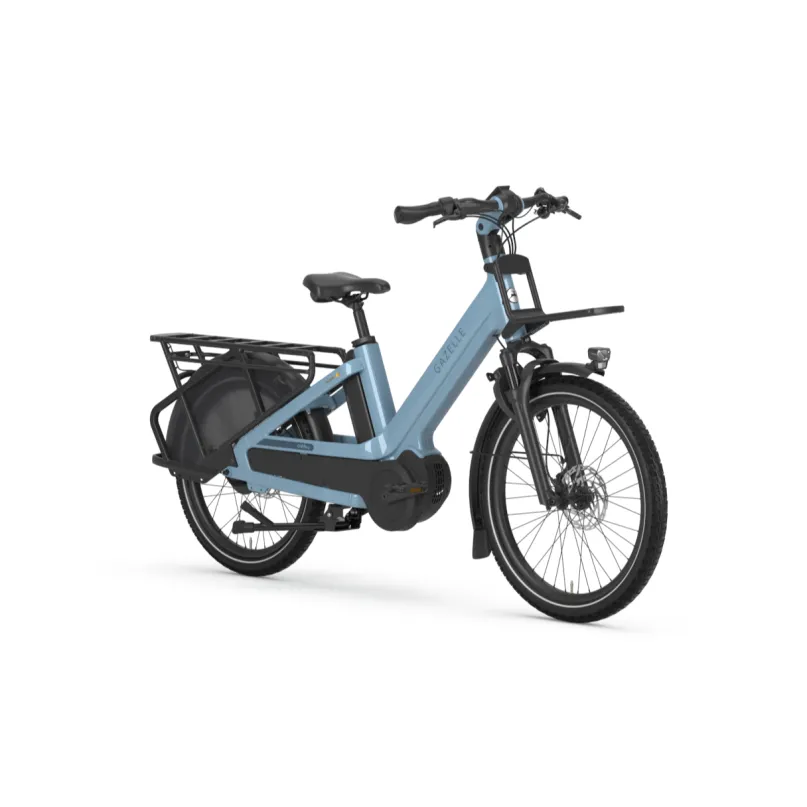 Cabby C380 E-Bike Lastenrad Tiefeinsteiger 26" blau