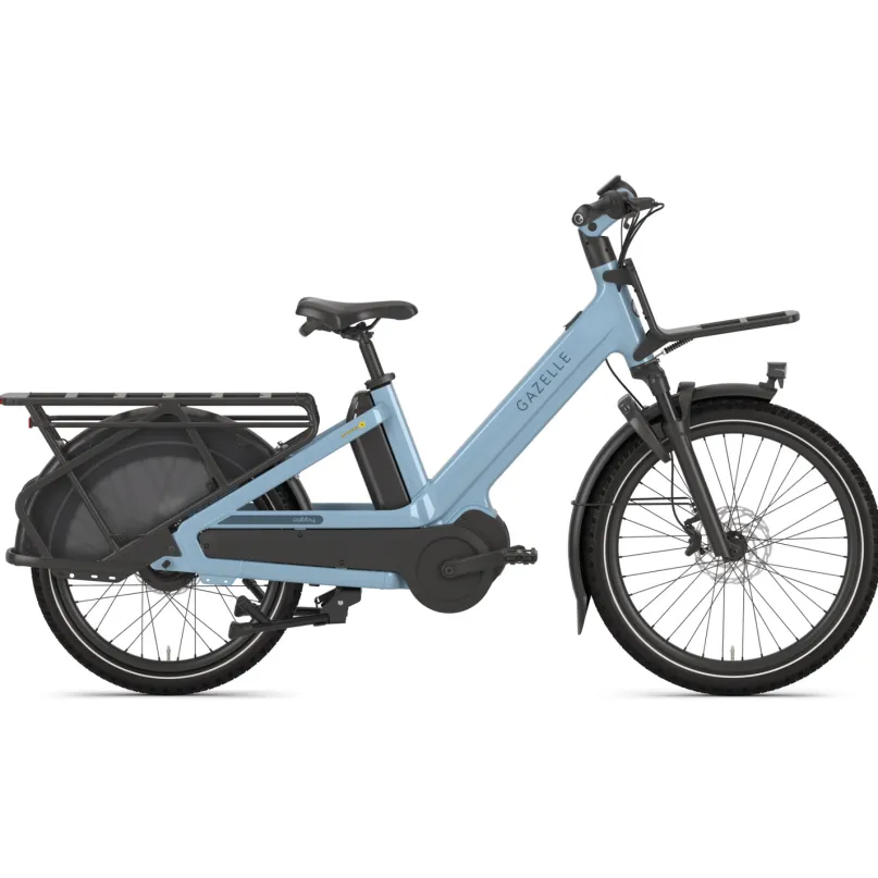 Cabby C380 E-Bike Lastenrad Tiefeinsteiger 26" blau