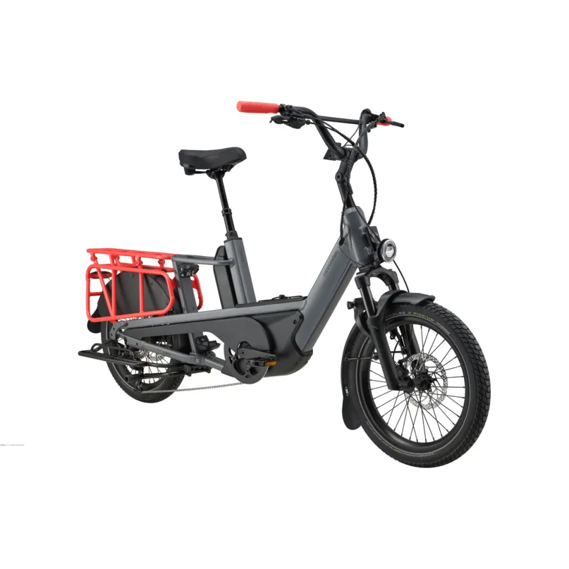 Cargowagen Neo 2 E-Bike Lastenrad 20" grau