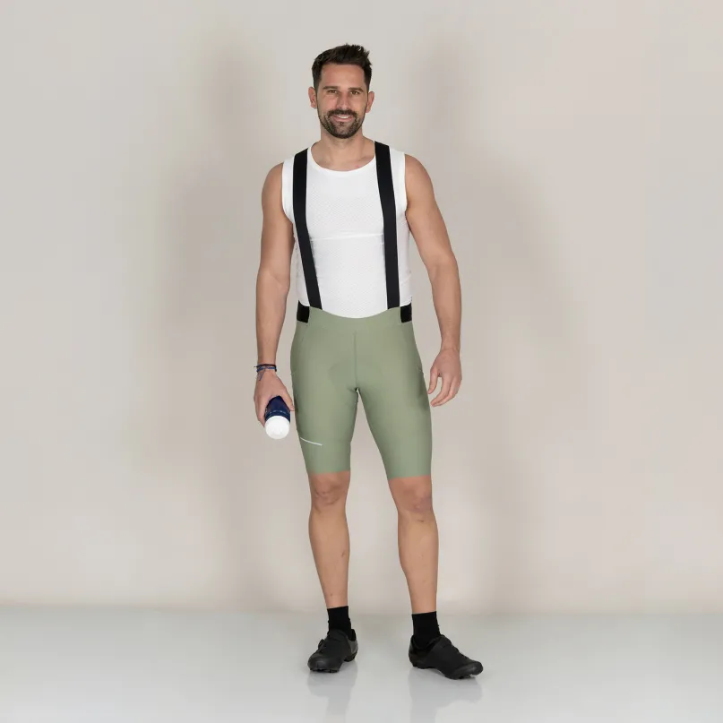 Carico II Gravel Trägerhose kurz Herren