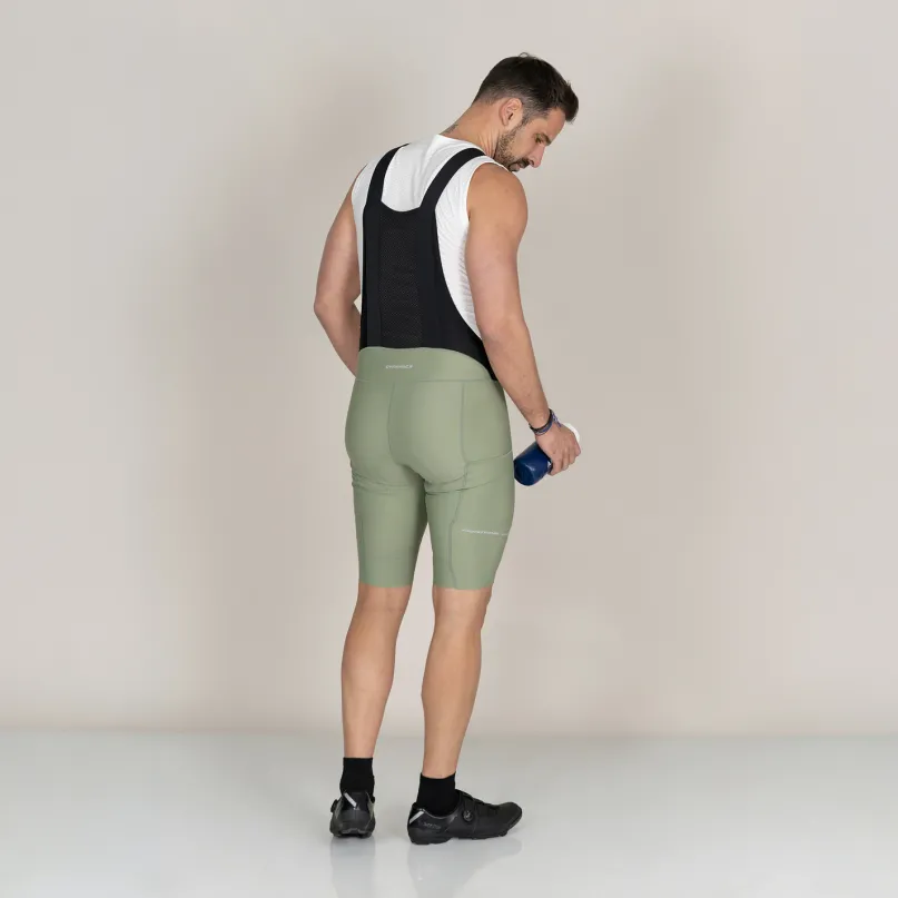 Carico II Gravel Trägerhose kurz Herren