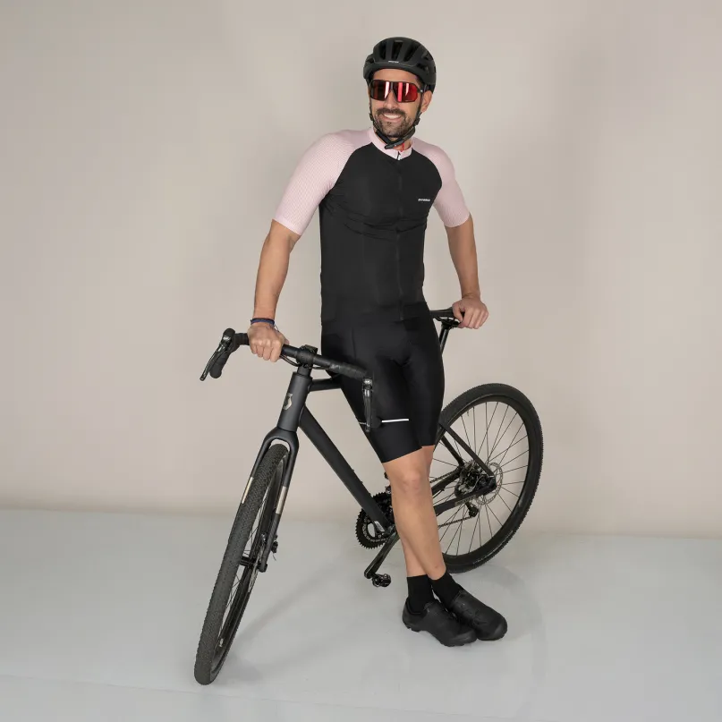 Carico II Gravel Trägerhose kurz Herren