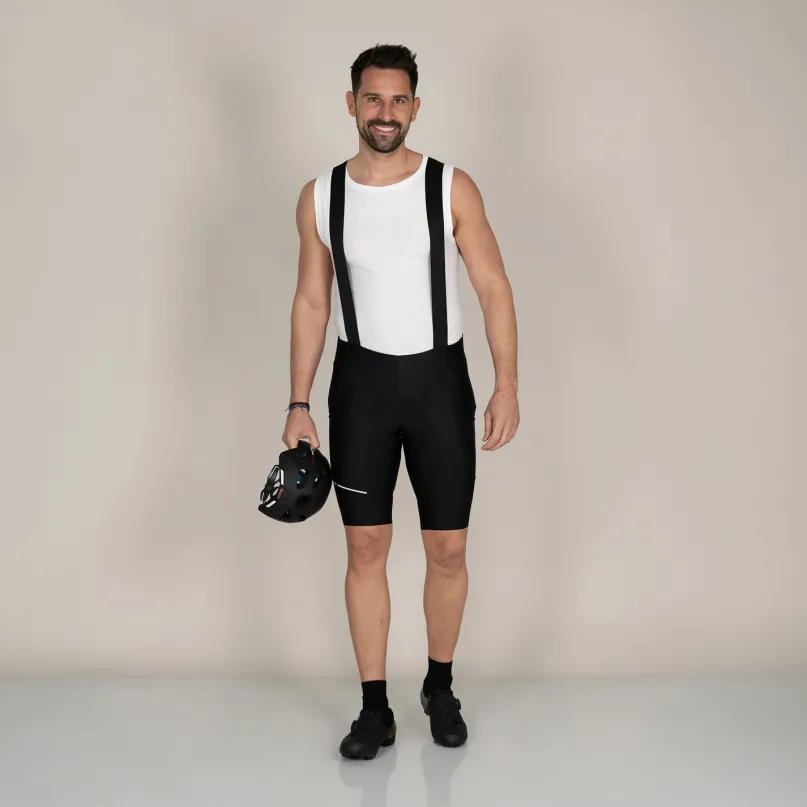 Carico II Gravel Trägerhose kurz Herren