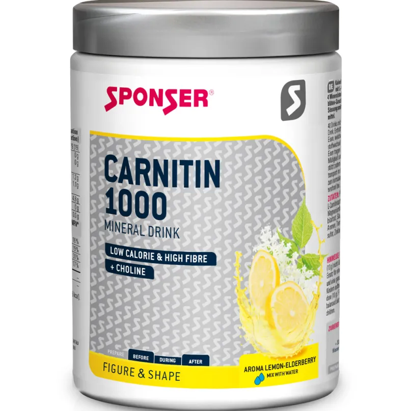 Carnitin 1000 Mineral Drink Elektrolyte-Pulver (400 g)