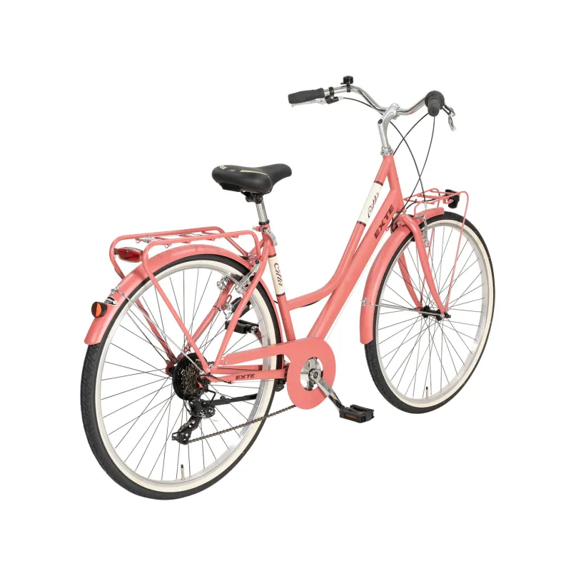 Citta City Bike Tiefeinsteiger 28" rosa