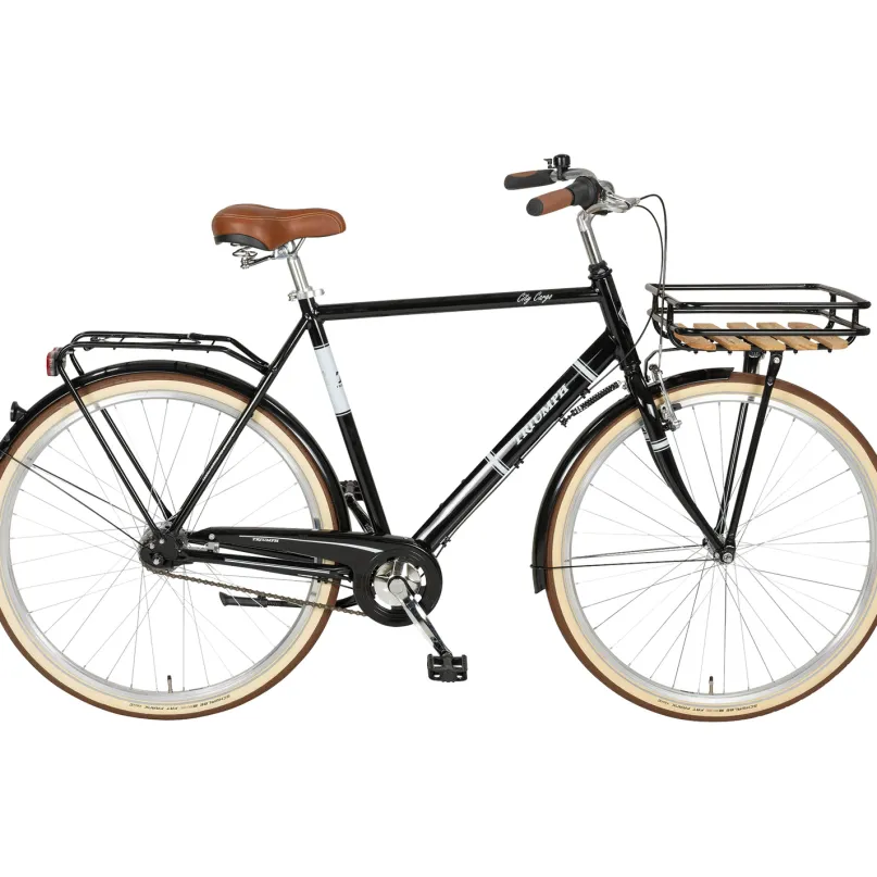 City Cargo RT 7 City Bike Herren 28" schwarz