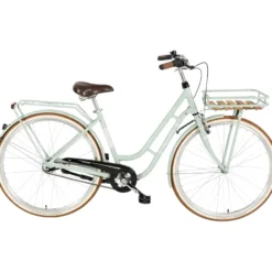 City Cargo RT 7 City Bike Tiefeinsteiger 28" grün