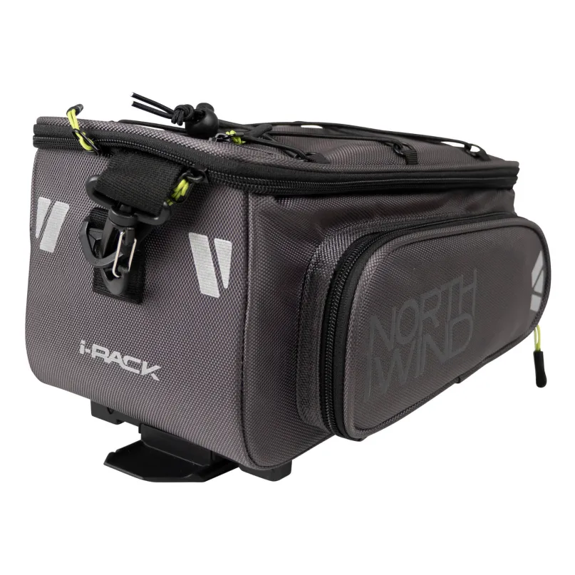 Classic Smartbag i-Rack II Gepäckträgertasche grau