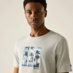 Cline IX Baumwoll T-Shirt kurzarm Herren