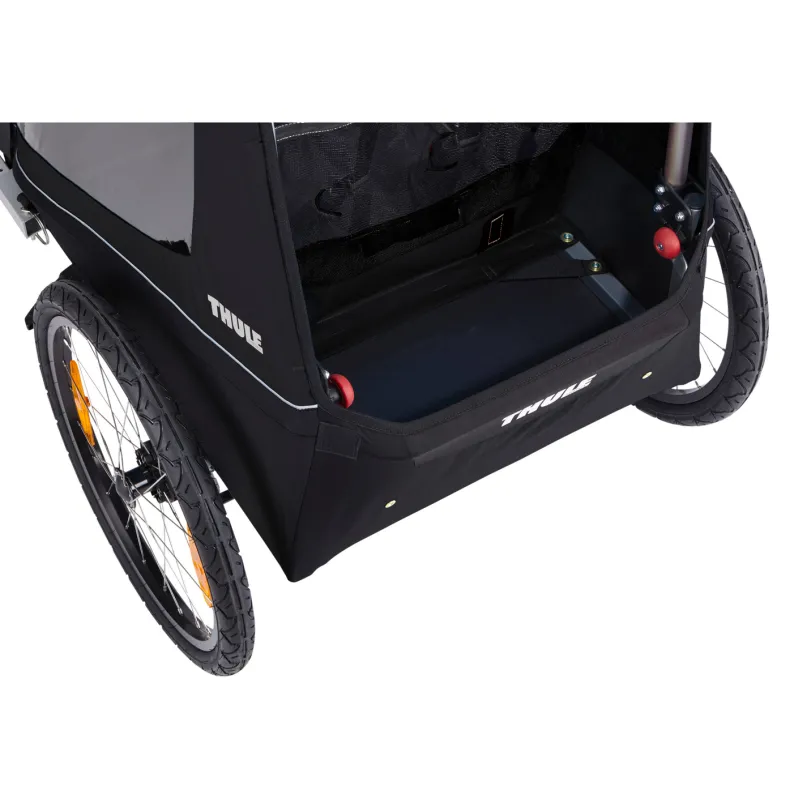 Coaster XT Fahrradanhänger Kinder schwarz