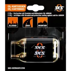 CO2-Kartuschen mit Gewinde (2 x 16 g)