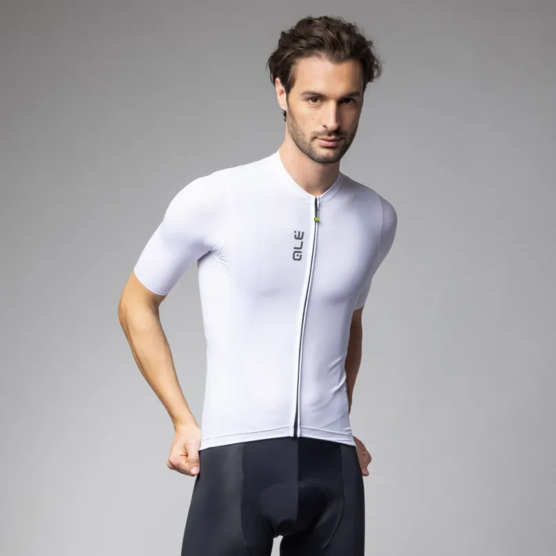 Color Block Radtrikot kurzarm Herren