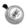 Colour Bell Keith Harring Racing Fahrradklingel silber