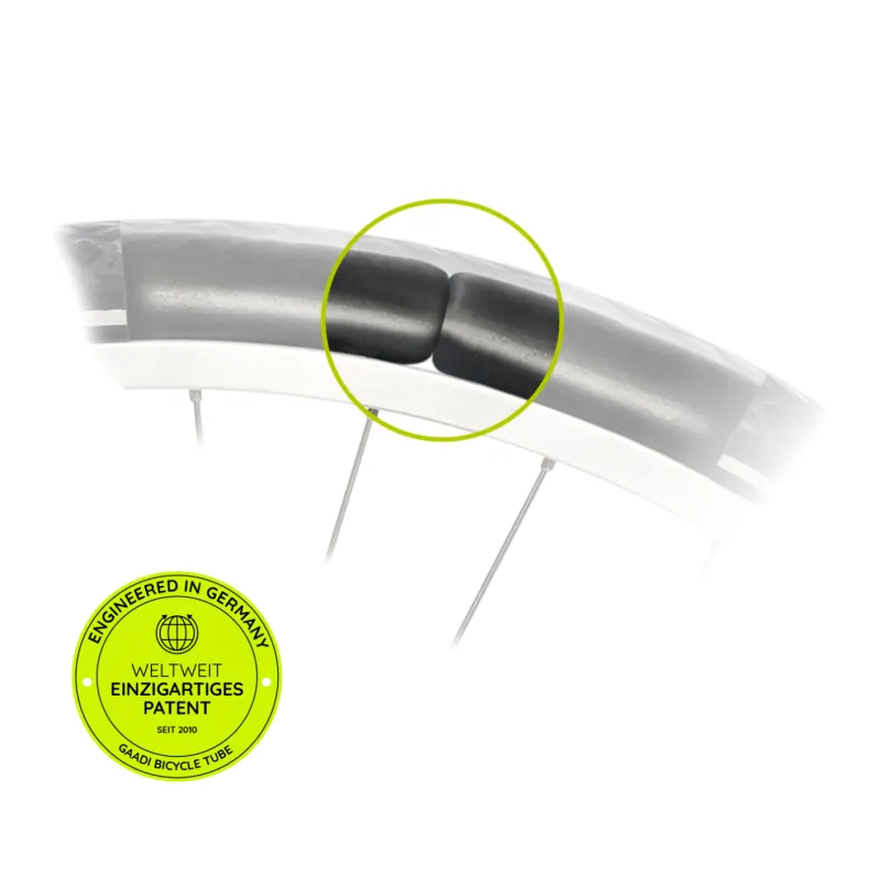 Comfort 2 Enden 28" Fahrradschlauch Sclaverandventil