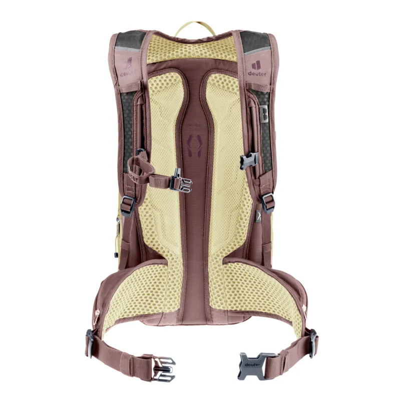 Compact 12+3 Damen Fahrradrucksack beige/rot