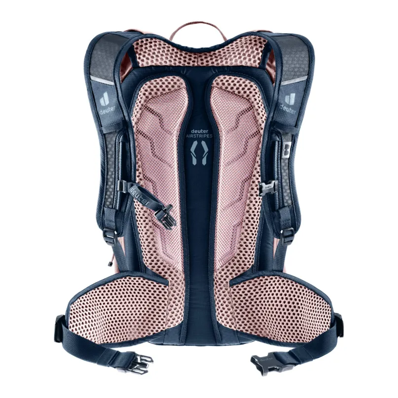 Compact 14+3 Fahrradrucksack blau/rose