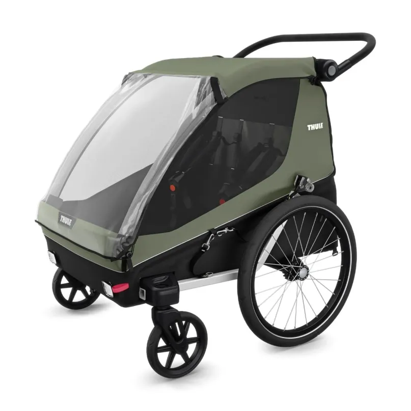 Courier Kinderanhänger grün