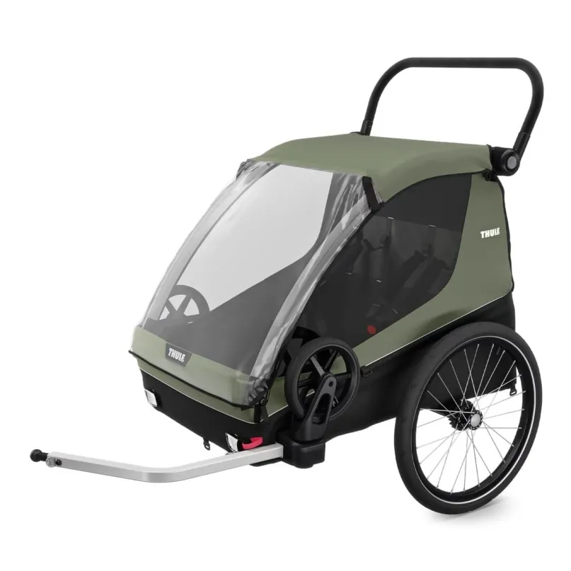 Courier Kinderanhänger grün