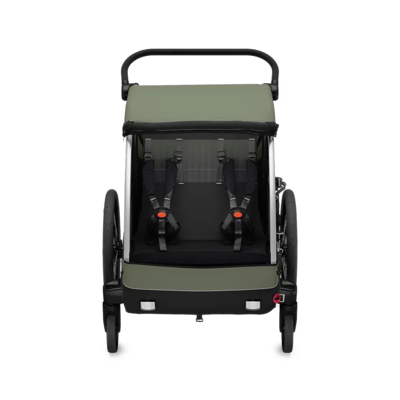 Courier Kinderanhänger grün