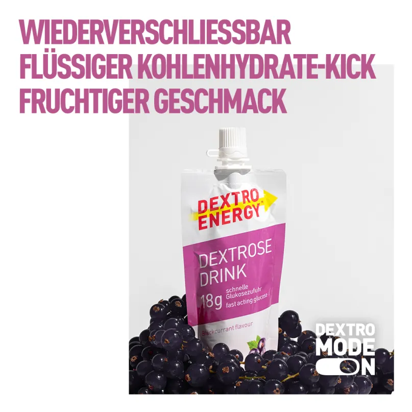 Dextrose Drink Energie-Gel 3er-Set (3 x 50 ml)