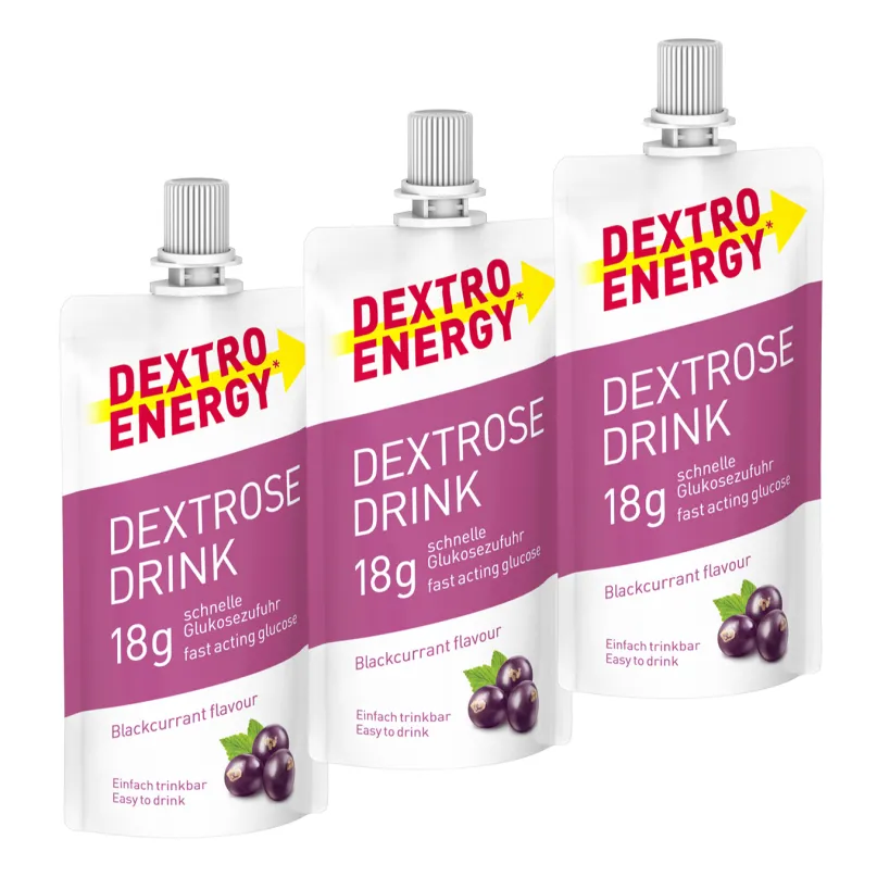 Dextrose Drink Energie-Gel 3er-Set (3 x 50 ml)