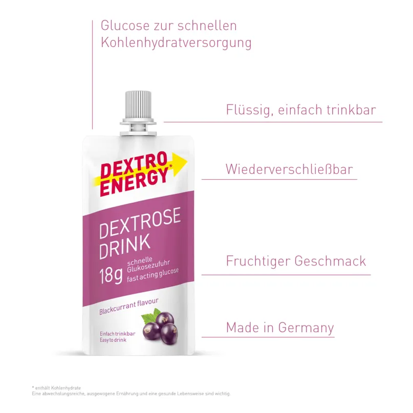 Dextrose Drink Energie-Gel 3er-Set (3 x 50 ml)